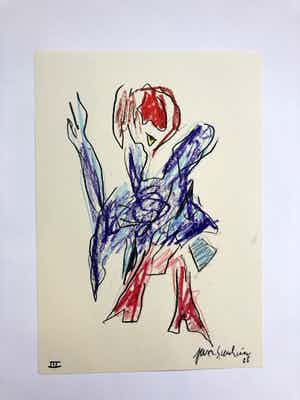 Jan Sierhuis - Flamingo III verkocht voor € 135!