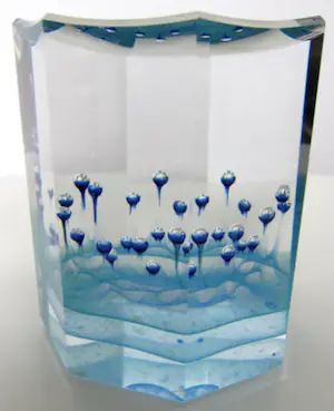 Jan Stohanzl - Helder optisch glas met ingesloten luchtbelletjes kopen? Bied vanaf 185!