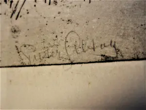 Pieter Giltaij - Mooie omstreeks 1940 gemaakte verstilde Ets "liggend vrouwelijk naakt" potld ges kopen? Bied vanaf 31!