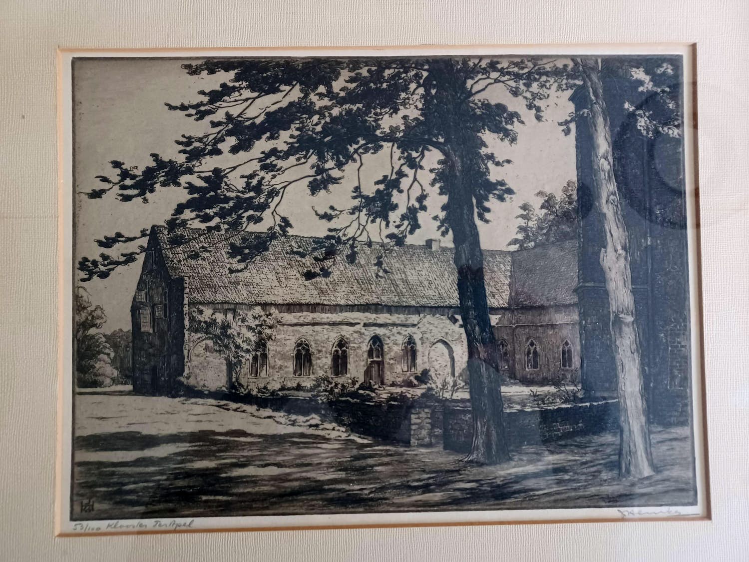 Johan Hemkes - 53/100 klooster Ter Apel verkocht voor € 60!