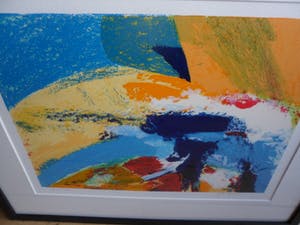 Niet of onleesbaar gesigneerd - Zeefdruk, Abstract werk. kopen? Bied vanaf 1!