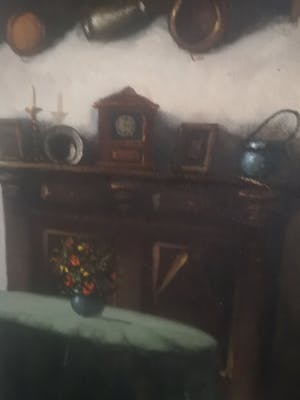 Niet of onleesbaar gesigneerd - Huiskamer van Welleer kopen? Bied vanaf 1!