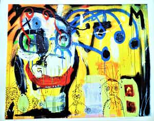 Paul Indrek Kostabi - The wrecking ball verkocht voor € 45!