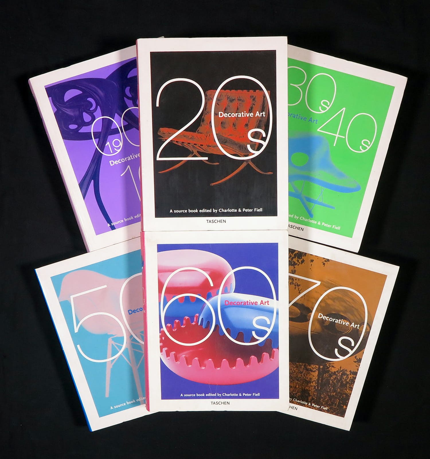 Various Artists Books - Lot van 6 boeken over design! Decorative Arts 1900 - 1970 kopen? Bied vanaf 60!