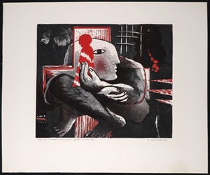 Ralf Bergner - Frank Schult, Rolf Müller, Dieter Gilfert, e.a., Map met 8x grafiek kopen? Bied vanaf 1!