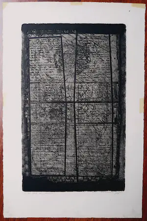 Ko Oosterkerk - Het boek der Psalmen, aquatint ets (5e staat, unica!) kopen? Bied vanaf 60!