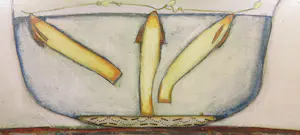 Ellen van Toor - Gemengde techniek, De drie gratiën - Ingelijst kopen? Bied vanaf 50!