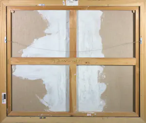 Bert Grotjohann - Gemengde techniek op doek, De vrolijke stad II - Ingelijst (Groot) kopen? Bied vanaf 100!