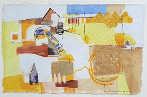 Anneke Peereboom - Luce del Giorno III | Ingelijst kopen? Bied vanaf 45!