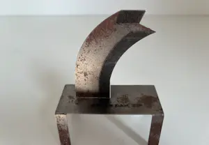 Klaas Gubbels - Stalen sculptuur | 'Nieuwjaarswens 2023' kopen? Bied vanaf 20!