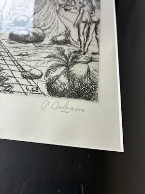 Paul Delvaux - Eve - 1971 kopen? Bied vanaf 520!