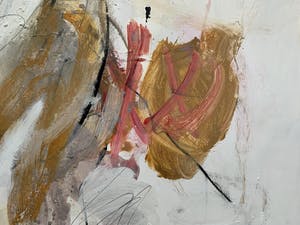 Otto Hetterscheid - gemengde techniek op papier | 'Zonder titel' | 1985 kopen? Bied vanaf 100!
