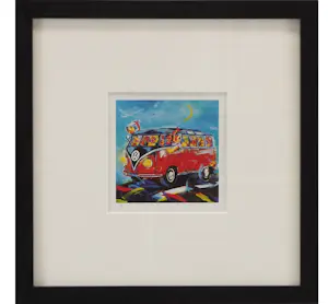 Ad Verstijnen - Kleurenzeefdruk VW BUS IN NIEUWE LIJST!! kaufen? Bieten Sie von 45!