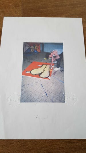 Herman Brood - Groot schilderij 140 bij 120 cm + Cert. HBM + Foto`s + Verslag avond kopen? Bied vanaf 3500!