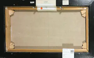 Toon Laurense - Gemengde techniek op doek, Twee vlakken - Ingelijst kopen? Bied vanaf 1!