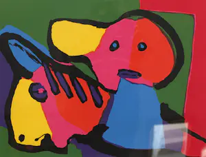 Karel Appel - ‘’ Important Person’’ kopen? Bied vanaf 710!