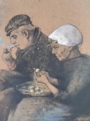 Max Alexander Alandt - huiselijk tafereel kopen? Bied vanaf 40!