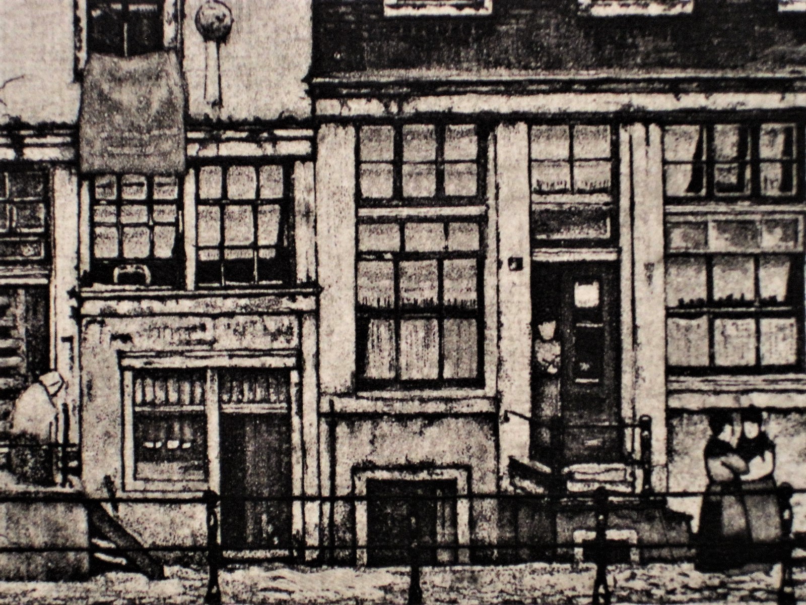 Cornelis Brandenburg - Amsterdam- de JodenHouttuinen en st Antoniesluis - gesigneerd kopen? Bied vanaf 1!