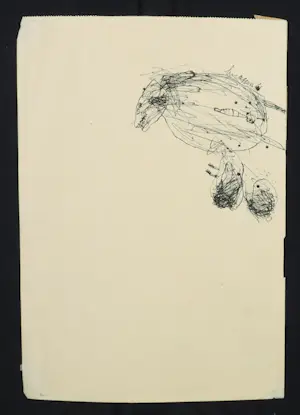 Reinier Lucassen - Pentekening, Zonder titel kopen? Bied vanaf 1!