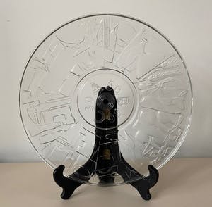 Gerard Thomassen - ABC Leerdam glazen bord kopen? Bied vanaf 1!