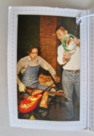 Vetro Design - Stairway to heaven - Glaskunst - Handgeblazen unicum - Groot kopen? Bied vanaf 1!