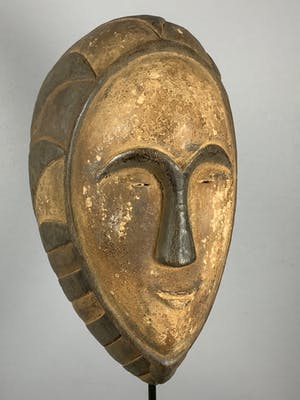 Eket - 210115 - Old Tribal used African Nigwria Eket mask - Nigeria. kopen? Bied vanaf 45!