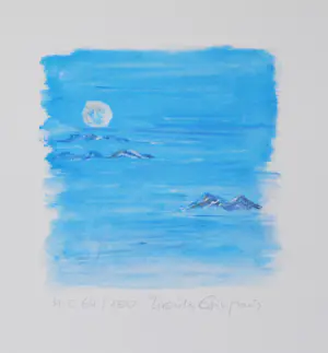 Rolf Meyn - e.a: zes handgesigneerde zeefdrukken: Landschappen I t/m VI kopen? Bied vanaf 25!