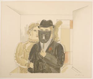 Benjamin Levy - Litho, Zonder titel kopen? Bied vanaf 1!