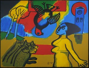 Corneille - Litho, Les Chiens (Groot) kopen? Bied vanaf 200!