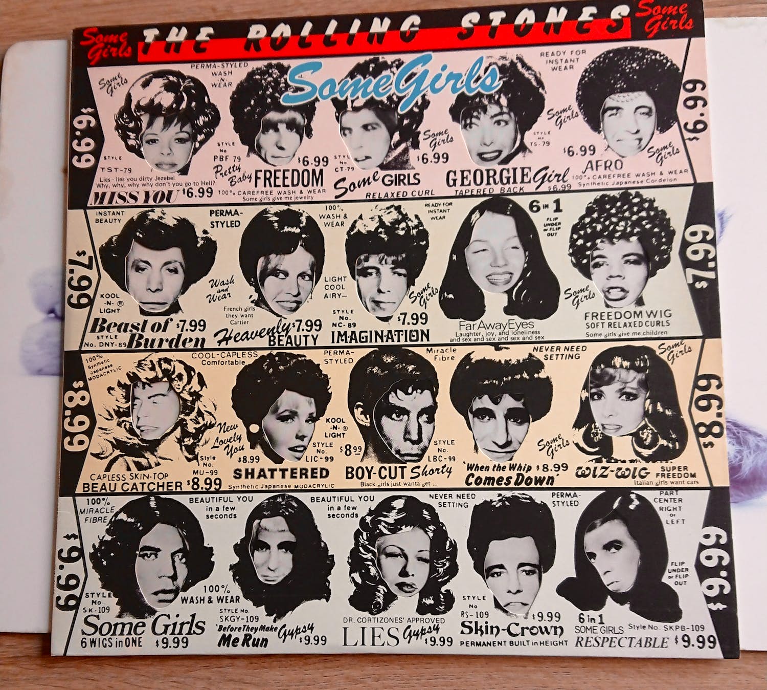 The Rolling Stones - Some girls verkocht voor € 50!