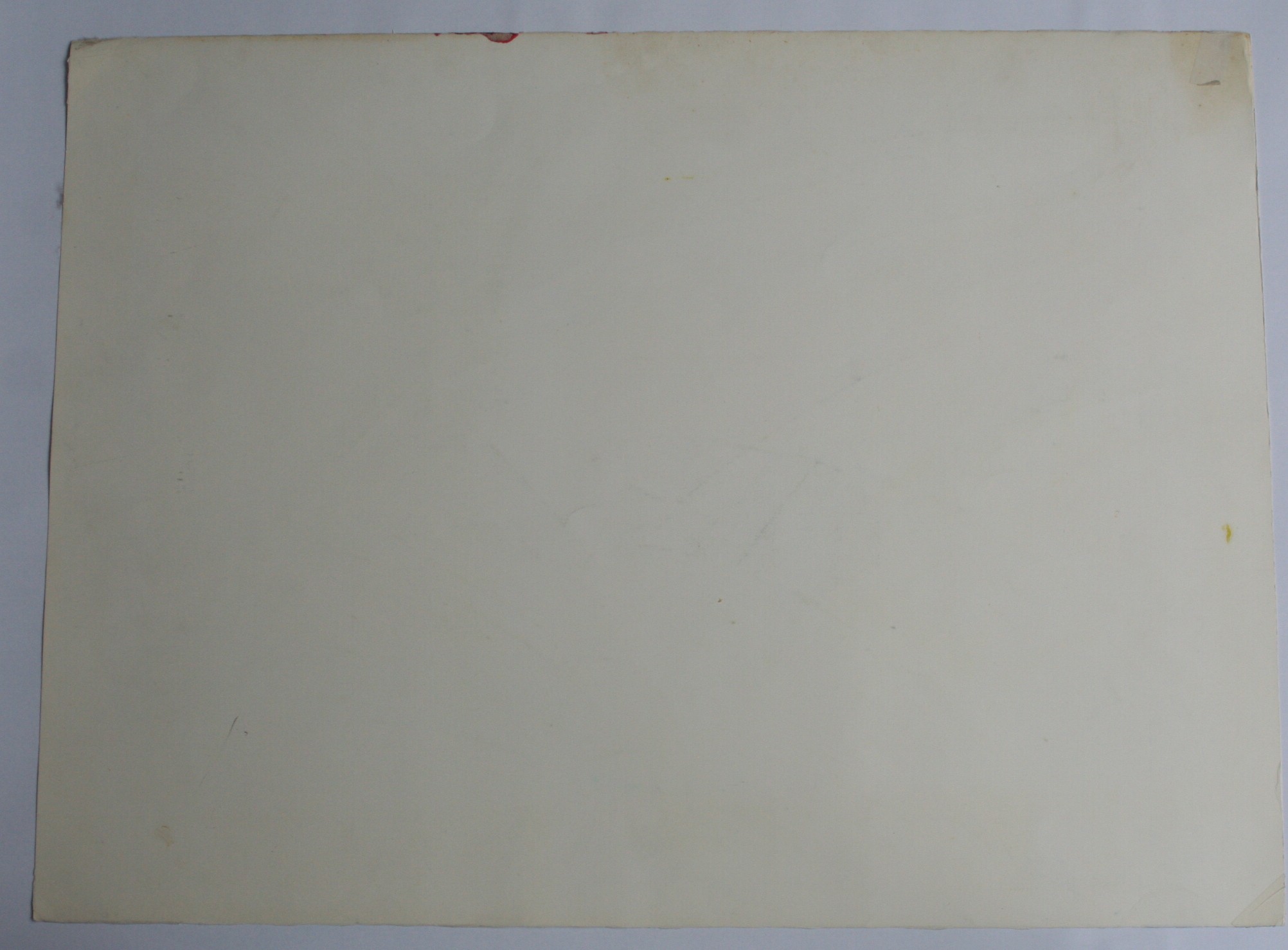 Niet of onleesbaar gesigneerd - abstract schilderij op karton - gesigneerd met monogram kopen? Bied vanaf 1!