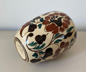 Niet of onleesbaar gesigneerd - Italiaanse Jugendstil aardewerken vaas kopen? Bied vanaf 1!