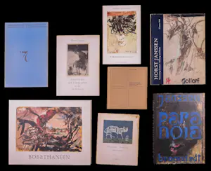 AcheterHorst Janssen - Lot van 8 boeken, waarvan 1 handgesigneerd door de kunstenaar? Enchérissez de 50!
