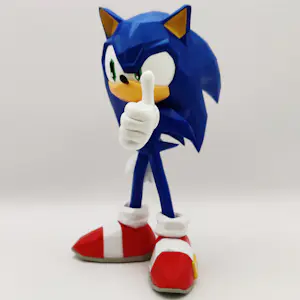 Richard Orlinski - SONIC THE HEDGEHOG – 35-jährige Jubiläum – Skulptur – LIMITED EDITION kopen? Bied vanaf 270!