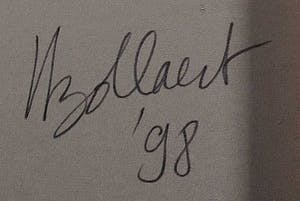 Jan Bollaert - Acryl op doek, Holy doggy kopen? Bied vanaf 1!