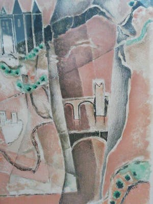 Georges Dayez - Gezicht op Toledo kopen? Bied vanaf 60!