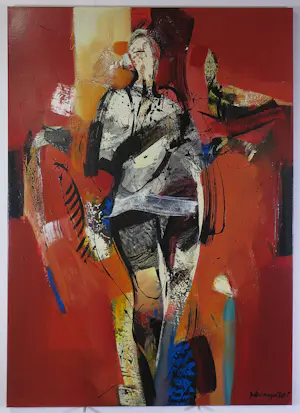 Peter Meijer - Acryl op doek, Libertinage (Groot) kopen? Bied vanaf 350!