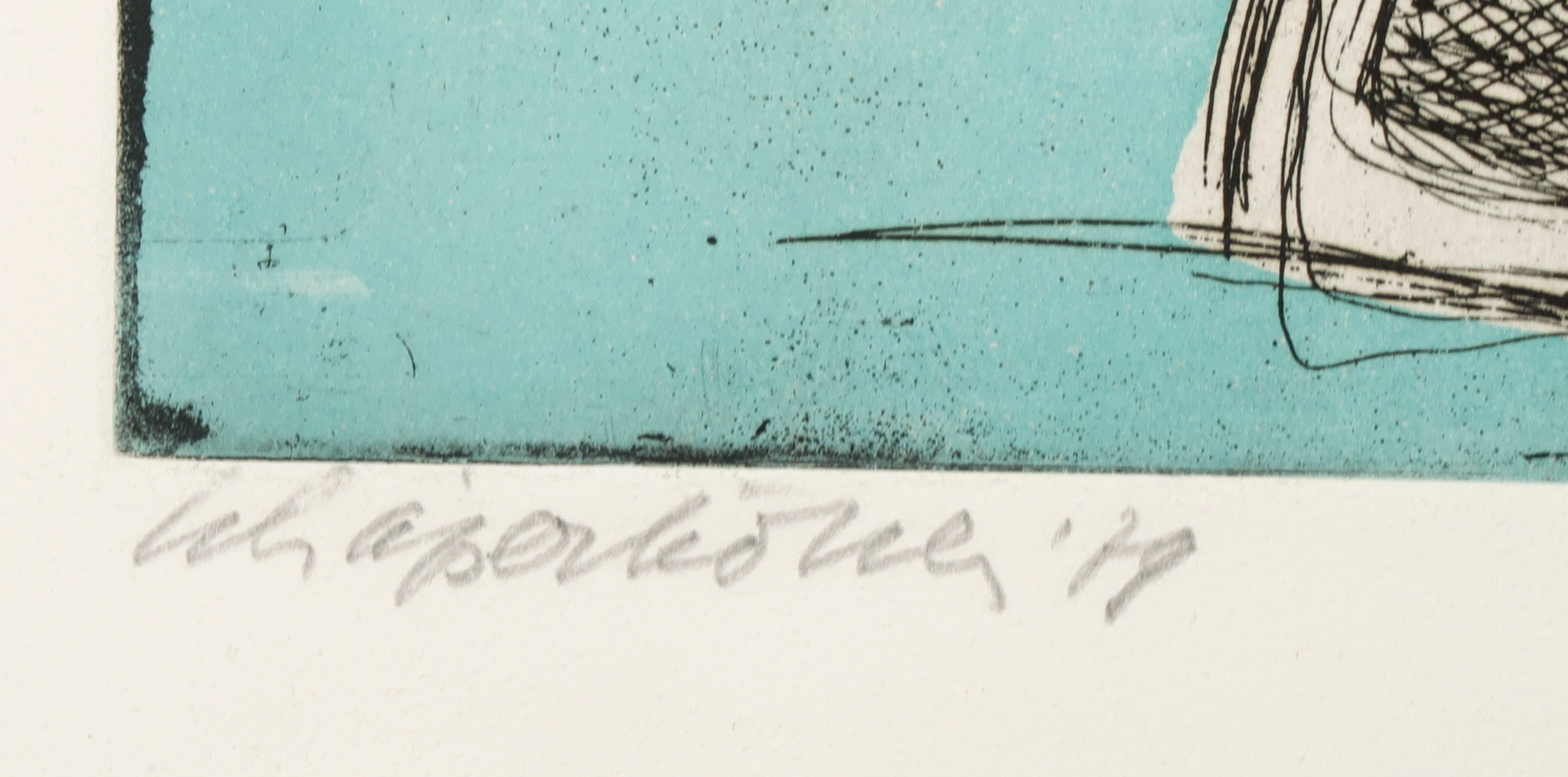 Gerard Schaperkotter - Ets en aquatint, Z.T. Abstracte compositie kopen? Bied vanaf 40!