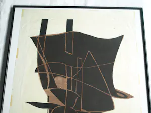 Jan van der Zee - Ingelijste houtsnede , Zonder titel – Lijst, 92 x 62 cm - 1964 kopen? Bied vanaf 1!