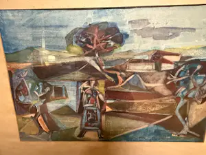 Alfred Wittwar - Landschaft (1957) kopen? Bied vanaf 780!