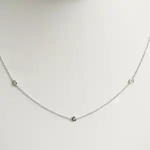 Diamanten halsketting kaufen? Bieten Sie von 565!