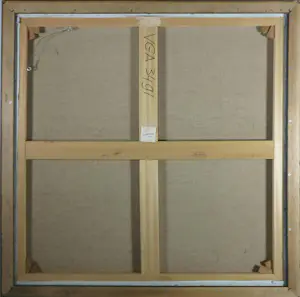 Vito Galfano - Olieverf en collage op doek, Abstracte compositie - Ingelijst (Groot) kopen? Bied vanaf 300!