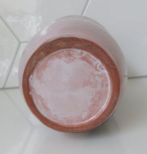 Niet of onleesbaar gesigneerd - Italiaanse majolica blauwe en witte Albarello kopen? Bied vanaf 10!