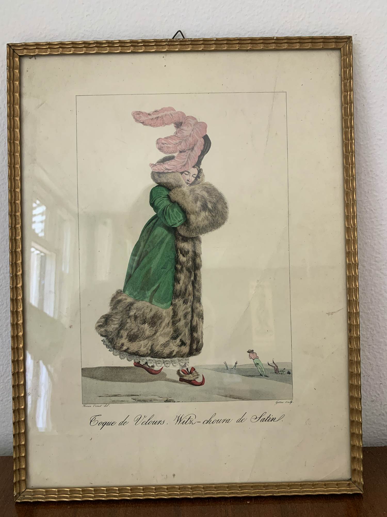 Horace Vernet - Toque de Velours. Witz-choura de Satin verkocht voor € 20!