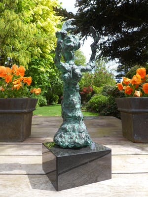 Jan Sierhuis - Jubileum uitgave!!!Taxatiewaarde € 2.500,- uniek groen patina. kopen? Bied vanaf 899!