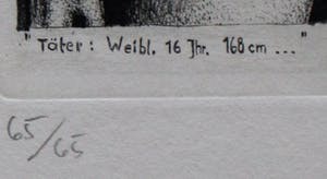 Luitpold Matthaus Richter - Ets - 1971 kopen? Bied vanaf 45!