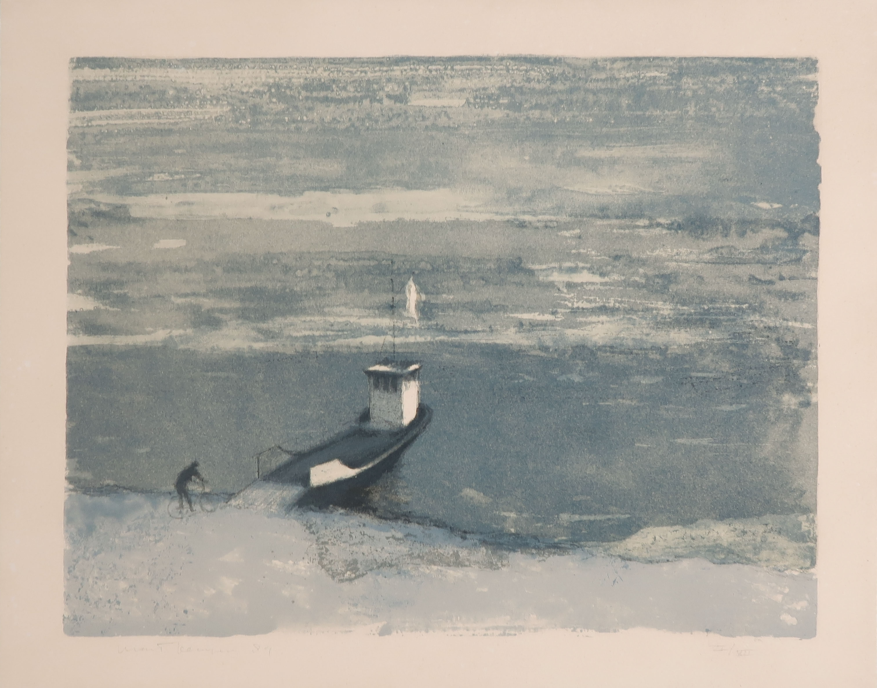 Mart Kempers - Litho, Zonder titel kopen? Bied vanaf 20!