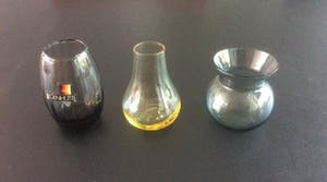 Kristalunie Maastricht - Negen kleine vaasjes kopen? Bied vanaf 20!