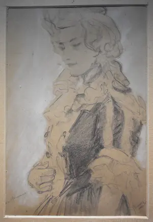 Jaap Pander - Portret van Lia Grommers kopen? Bied vanaf 19!