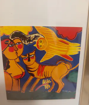 Corneille - Femme et oiseaux kopen? Bied vanaf 35!